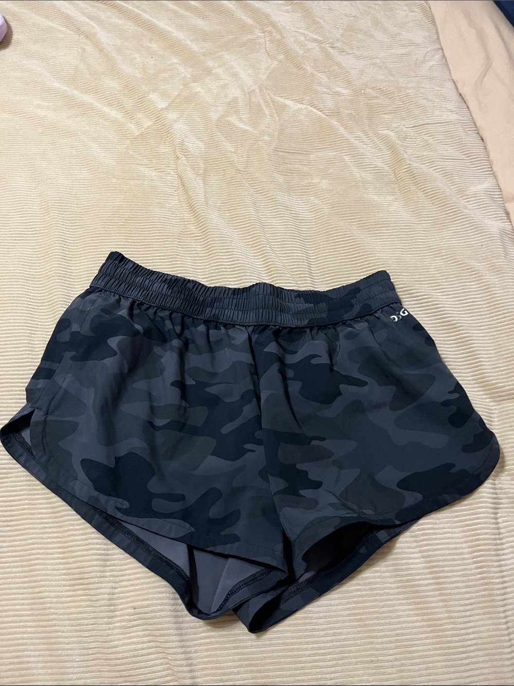 DSG Women's Black Camo Athletic Shorts